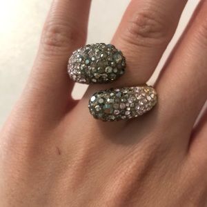 Swarovski Gold Diamond Ring size:55